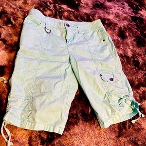 Baby Blue Style & co women’s size 6 cargo shorts